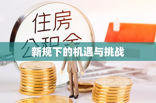 睢宁新规下的机遇与挑战