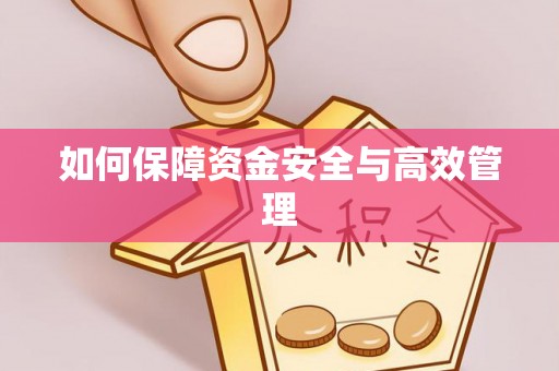 睢宁如何保障资金安全与高效管理