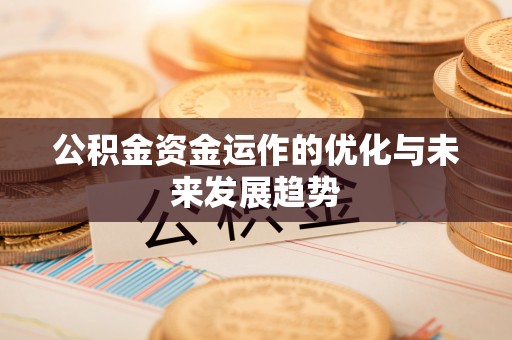 睢宁公积金资金运作的优化与未来发展趋势