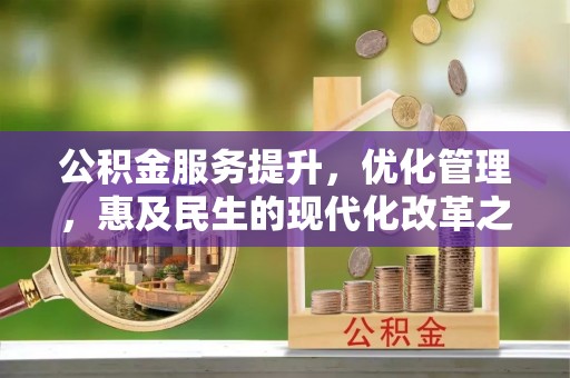 睢宁公积金服务提升，优化管理，惠及民生的现代化改革之路