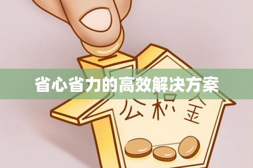 睢宁省心省力的高效解决方案