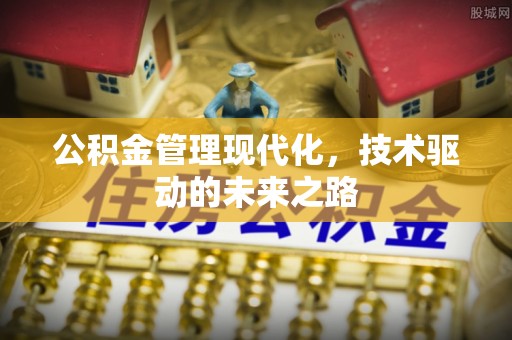 睢宁公积金管理现代化，技术驱动的未来之路